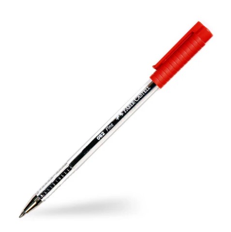 [FCP346221] PEN #062 BALL POINT RED FINE