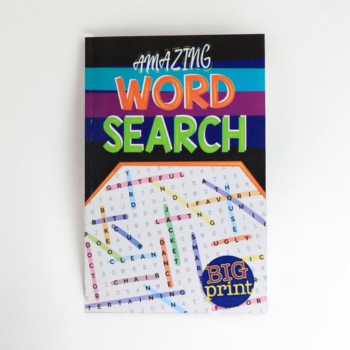 [VSP3414] BOOK- PUZZLE FIND-A-WORD BIG PRINT 128PGS