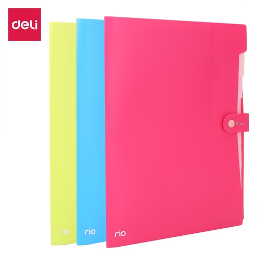 [DELI40102] FILE EXPANDING A4-8 PT ASST.