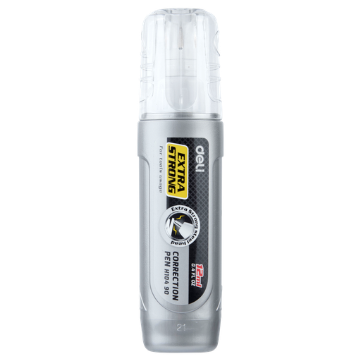 [DELI10490] CORRECTION PEN 12ML WHITE