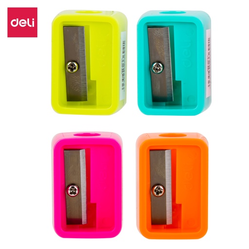 [DELIE0594] SHARPENER PENCIL 1-HOLE ASST.