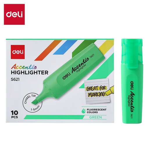 [DELIES621G] HILIGHTER CHISEL TIP GREEN